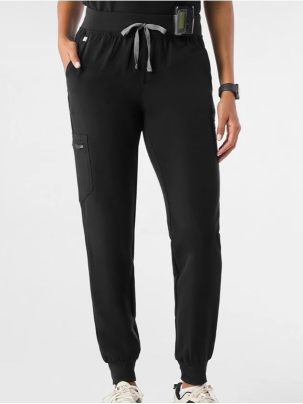 Figs Black Jogger scrub pants technical collection S/P